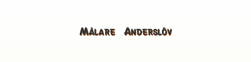 Målare Anderslöv
