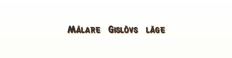 Målare Gislövs läge
