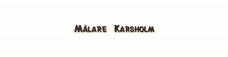 Målare Karsholm