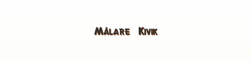 Målare Kivik