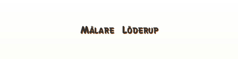 Målare Löderup