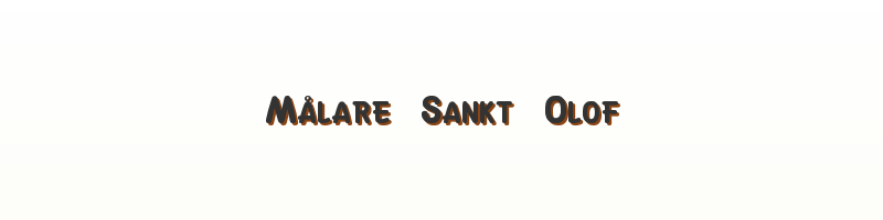 Målare Sankt Olof