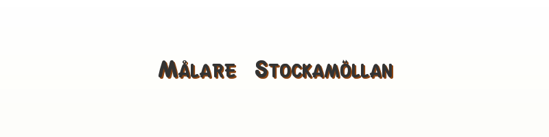 Målare Stockamöllan