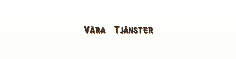 Våra Måleritjänster